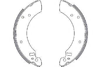 SPIDAN 30292 Комплект гальмівних колодок