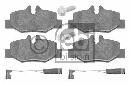 FEBI BILSTEIN 16535 Комплект гальмівних колодок, дискове гальмо