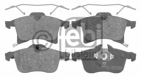 FEBI BILSTEIN 16603 Комплект гальмівних колодок, дискове гальмо