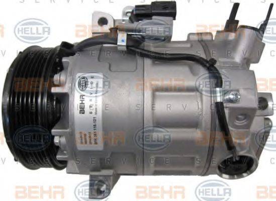 BEHR HELLA SERVICE 8FK351115121 Компресор, кондиціонер