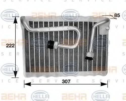 BEHR HELLA SERVICE 8FV351210421 Випарник, кондиціонер