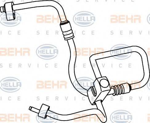 BEHR HELLA SERVICE 9GS351337021 Трубопровід високого тиску, кондиціонер