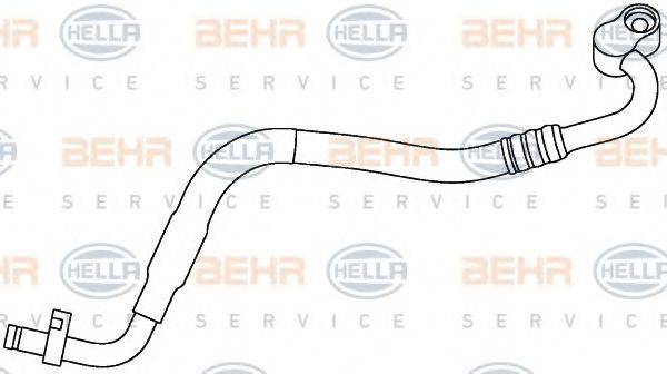 BEHR HELLA SERVICE 9GS351337531 Трубопровід високого тиску, кондиціонер