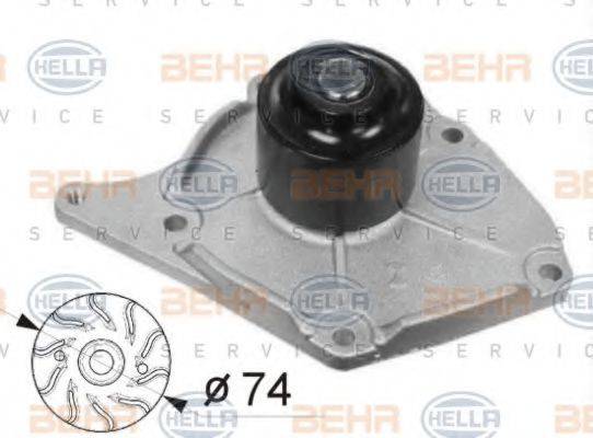 BEHR HELLA SERVICE 8MP376800514 Водяний насос