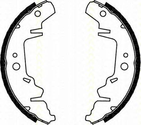 TRISCAN 810010593 Комплект гальмівних колодок