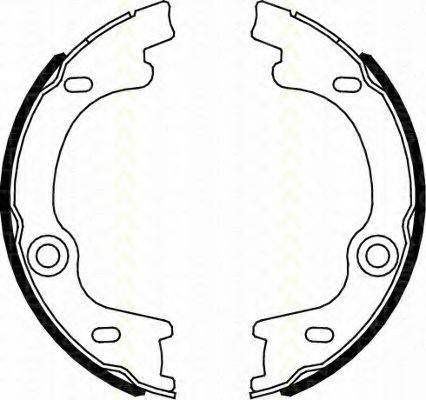 TRISCAN 810018010 Комплект гальмівних колодок; Комплект гальмівних колодок, стоянкова гальмівна система