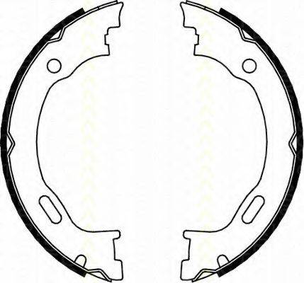 TRISCAN 810023028 Комплект гальмівних колодок, стоянкова гальмівна система