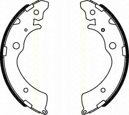 TRISCAN 810040508 Комплект гальмівних колодок