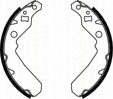 TRISCAN 810041615 Комплект гальмівних колодок