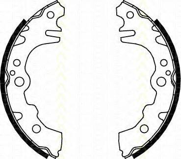 TRISCAN 810041619 Комплект гальмівних колодок