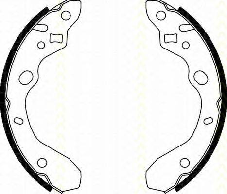 TRISCAN 810050611 Комплект гальмівних колодок