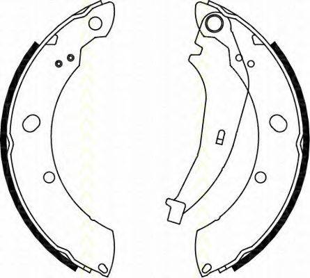 TRISCAN 810080013 Комплект гальмівних колодок