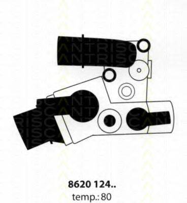 TRISCAN 862012480 Термостат, охолоджуюча рідина