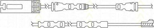 TRISCAN 811511052 Сигналізатор, знос гальмівних колодок
