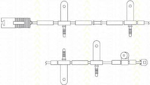 TRISCAN 811517004 Сигналізатор, знос гальмівних колодок