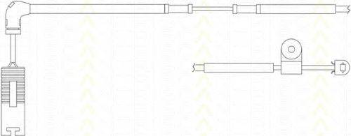 TRISCAN 811517006 Сигналізатор, знос гальмівних колодок