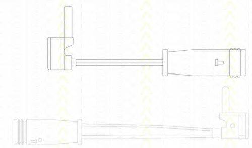TRISCAN 811523017 Сигналізатор, знос гальмівних колодок