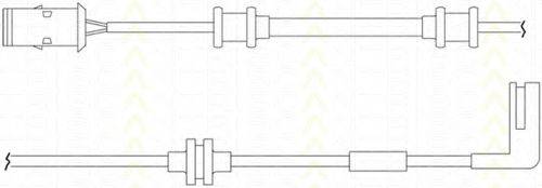 TRISCAN 811524015 Сигналізатор, знос гальмівних колодок