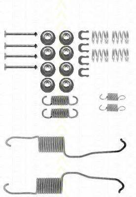 TRISCAN 8105102573 Комплектуючі, гальмівна колодка