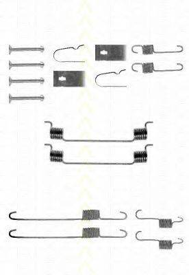 TRISCAN 8105102574 Комплектуючі, гальмівна колодка