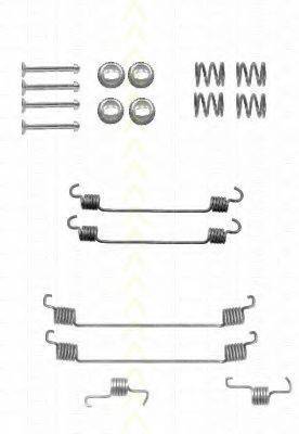 TRISCAN 8105102597 Комплектуючі, гальмівна колодка