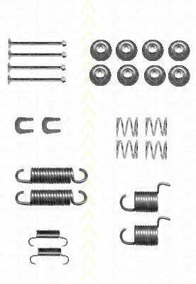 TRISCAN 8105102600 Комплектуючі, гальмівна колодка