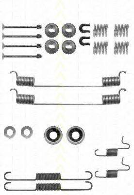 TRISCAN 8105142565 Комплектуючі, гальмівна колодка