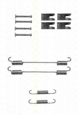 TRISCAN 8105152561 Комплектуючі, гальмівна колодка