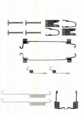 TRISCAN 8105162586 Комплектуючі, гальмівна колодка
