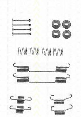 TRISCAN 8105172466 Комплектуючі, гальмівна колодка