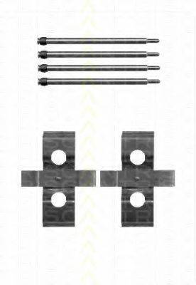 TRISCAN 8105231591 Комплектуючі, колодки дискового гальма
