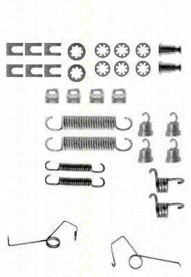 TRISCAN 8105252568 Комплектуючі, гальмівна колодка