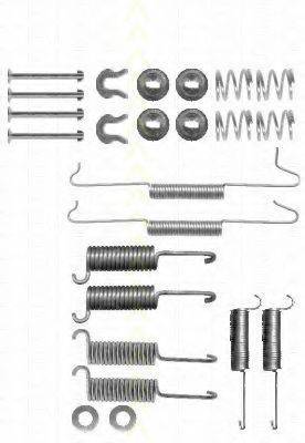TRISCAN 8105292029 Комплектуючі, гальмівна колодка