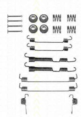 TRISCAN 8105422584 Комплектуючі, гальмівна колодка
