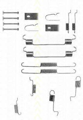 TRISCAN 8105502555 Комплектуючі, гальмівна колодка