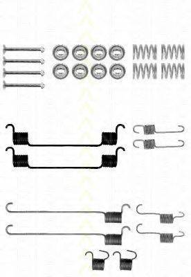 TRISCAN 8105502558 Комплектуючі, гальмівна колодка