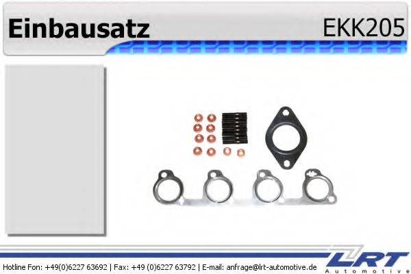LRT EKK205 Монтажний комплект, каталізатор; Монтажний комплект, випускний колектор