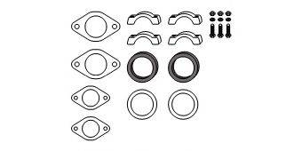 HJS 82111019 Монтажний комплект, глушник