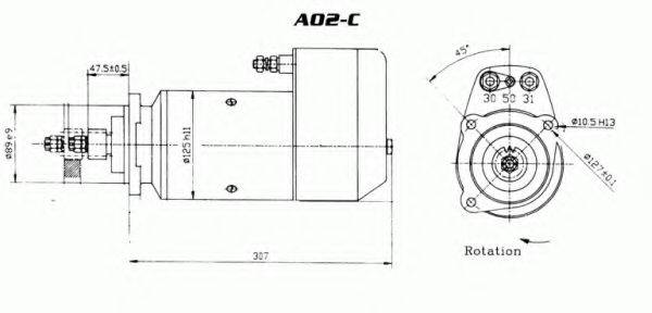 DELCO REMY 19024561 Стартер