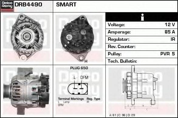 DELCO REMY DRB4490 Генератор