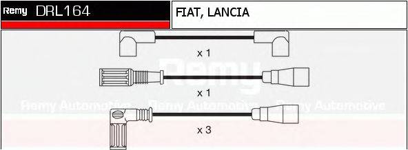 DELCO REMY DRL164 Комплект дротів запалювання