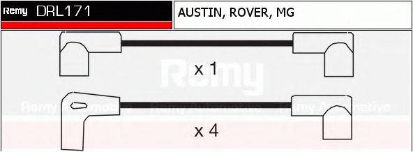 DELCO REMY DRL171 Комплект дротів запалювання