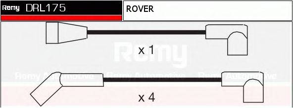 DELCO REMY DRL175 Комплект дротів запалювання