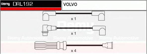 DELCO REMY DRL192 Комплект дротів запалювання