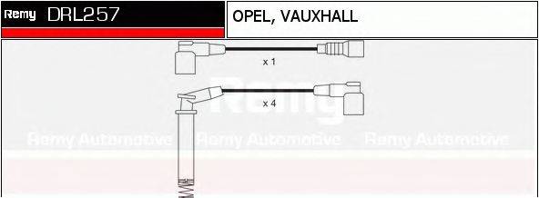 DELCO REMY DRL257 Комплект дротів запалювання