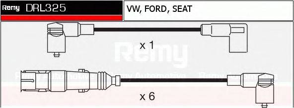 DELCO REMY DRL325 Комплект дротів запалювання