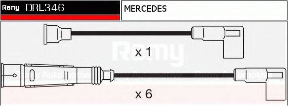 DELCO REMY DRL346 Комплект дротів запалювання