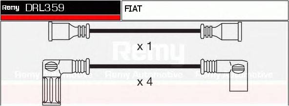 DELCO REMY DRL359 Комплект дротів запалювання