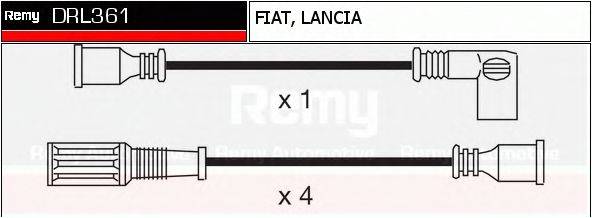 DELCO REMY DRL361 Комплект дротів запалювання