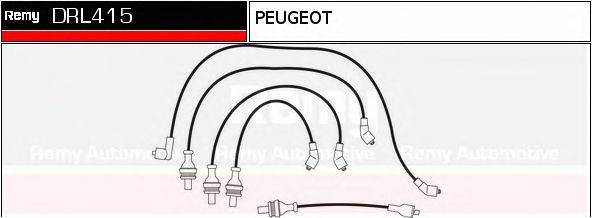 DELCO REMY DRL415 Комплект дротів запалювання
